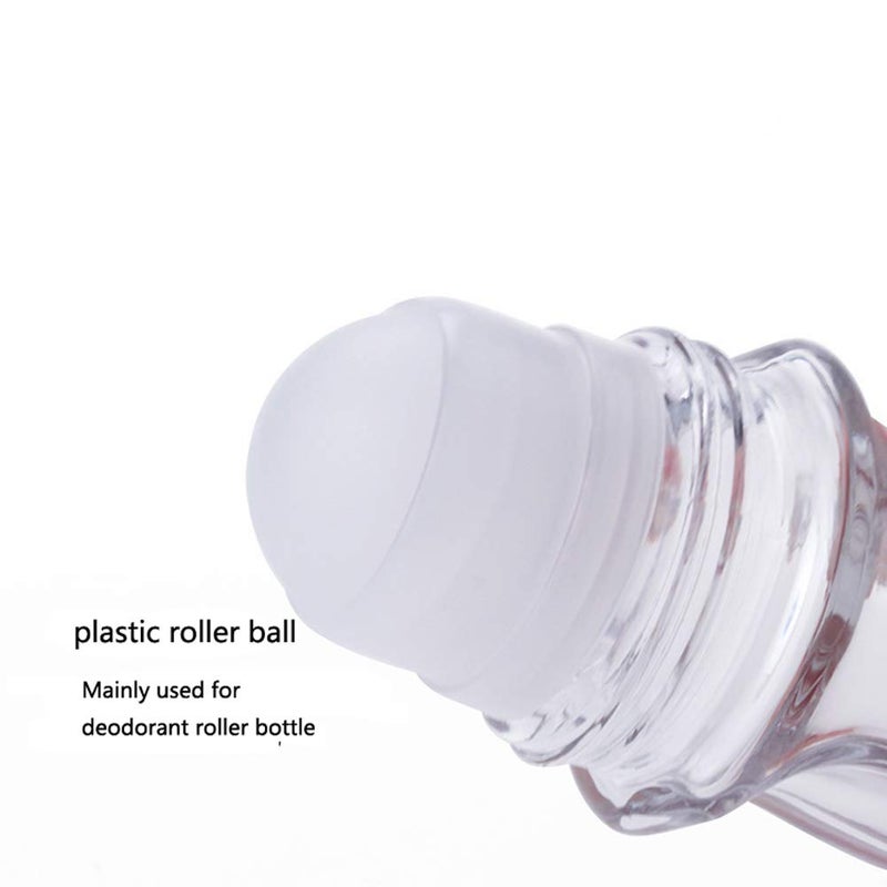 Wresty Roll On Glass Bottles For Essential Oils 2 Pcs Deodorant Bottles Perfume Roller Bottles Empty Deodorant Containers Roller Ball Bottles For Fragrance Cosmetics (50ml/1.69Oz) - Image 4